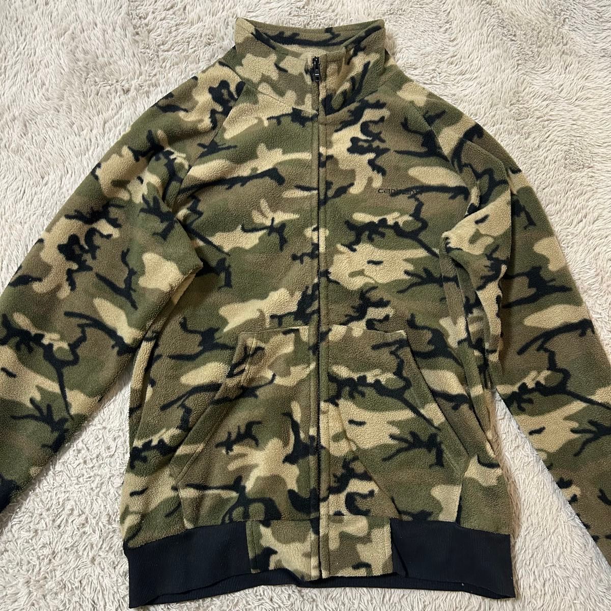 Carhartt カーハート 迷彩柄 フリースジャケット カモフラ｜Yahoo