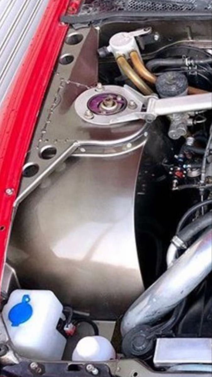 s13 180sx シルビア 補強プレート ガセット補強 ストラット 強化