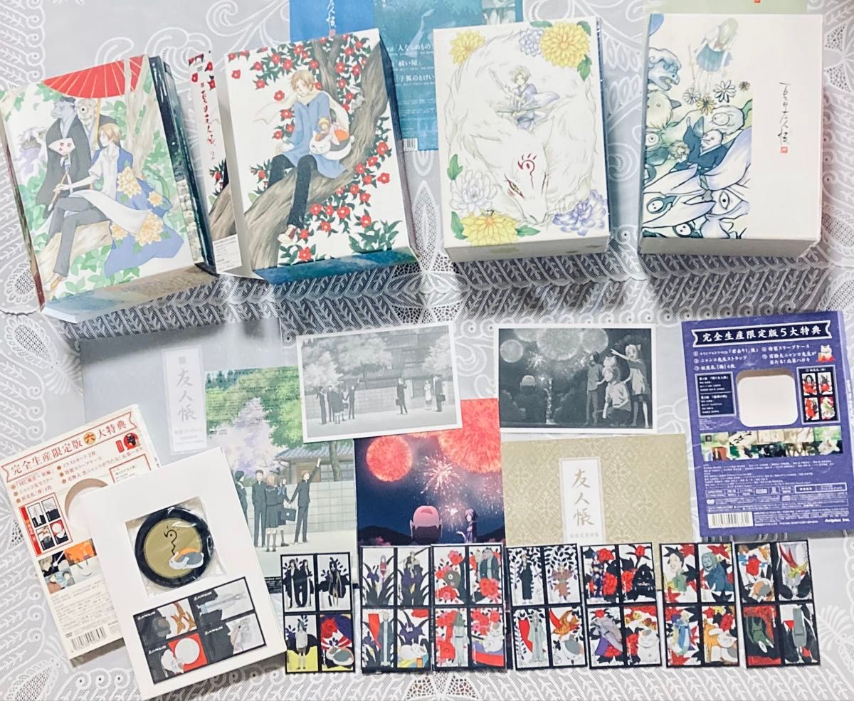 夏目友人帳 DVD・BD(参のみ)セット 初回限定BOX＆完全生産限定BOX 夏目