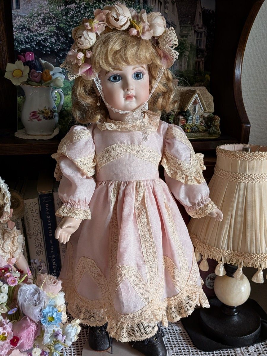 ビスクドール リプロ アンティークビスクドール ジュモー EJジュモー