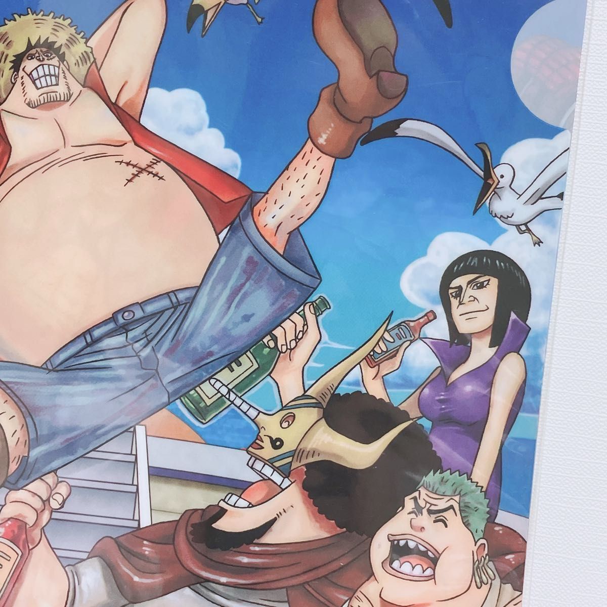 新品未開封 ONE PIECE ワンピース 偽麦わらの一味 クリアファイル レア