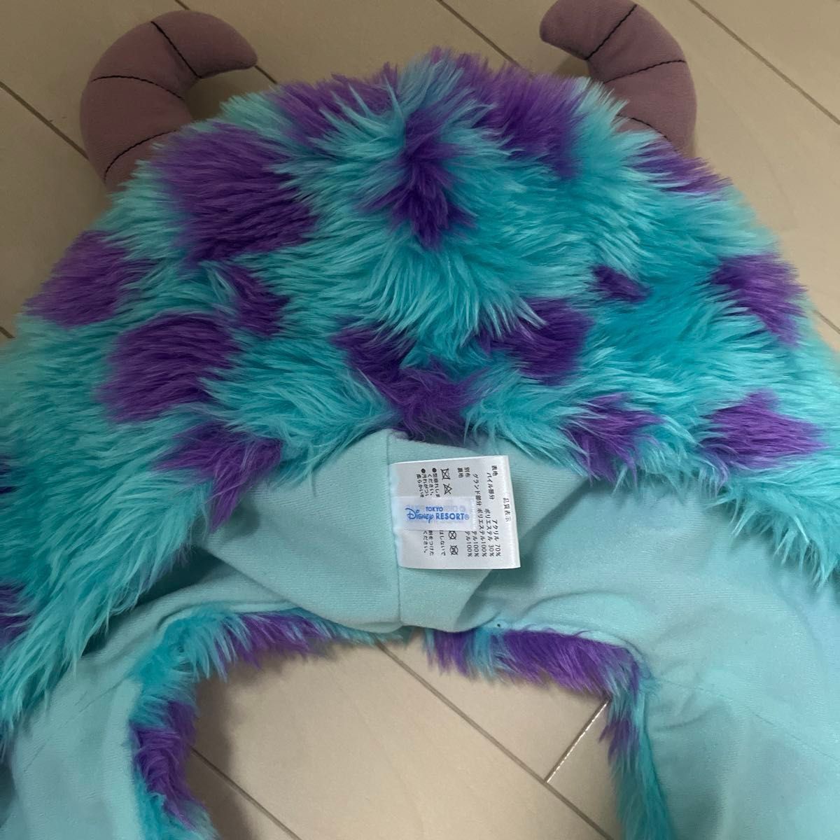 モンスターズインク サリー マフラー ファンキャップ ディズニー 防寒