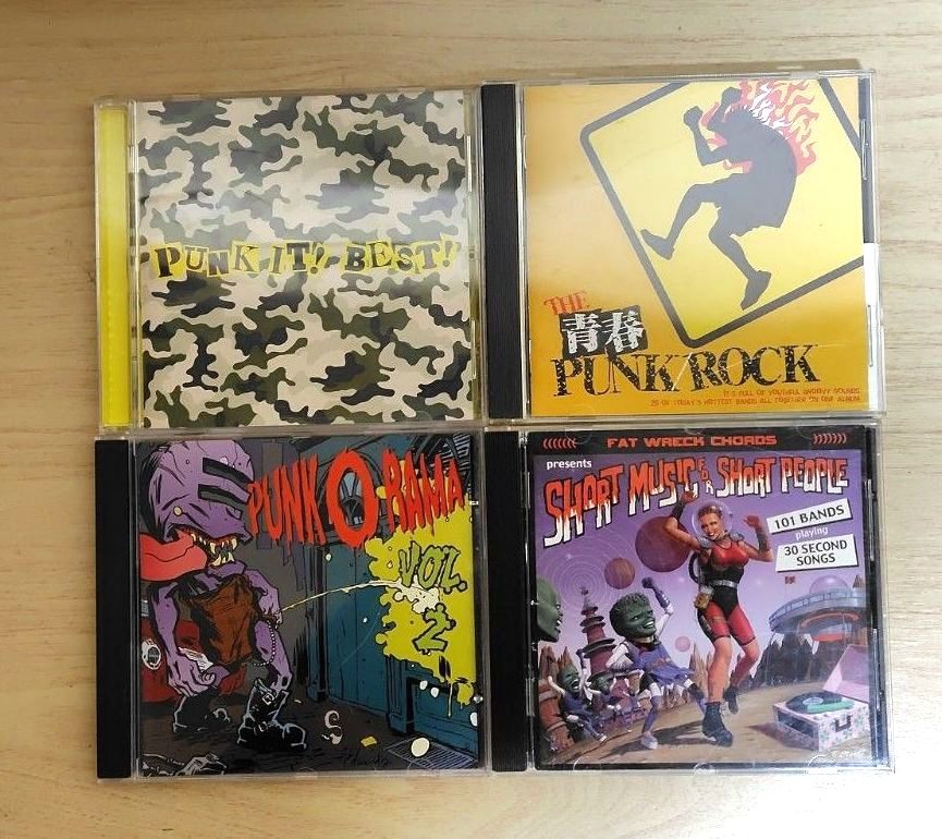 メロコア パンク オムニバスアルバム四枚セット｜Yahoo!フリマ（旧