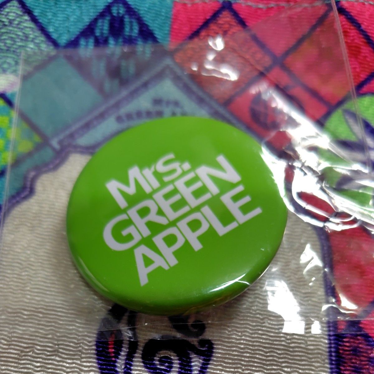 新品未使用 超レア 2014年 Mrs GREEN APPLE 缶バッジゼンジン未到と