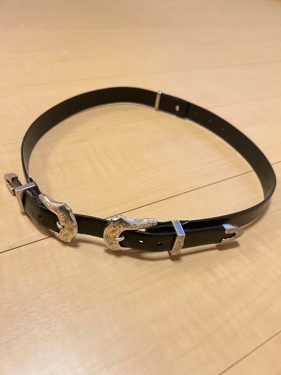 定価¥32 000】TOGA PULLA トーガプルラ ダブルバックルベルト｜Yahoo