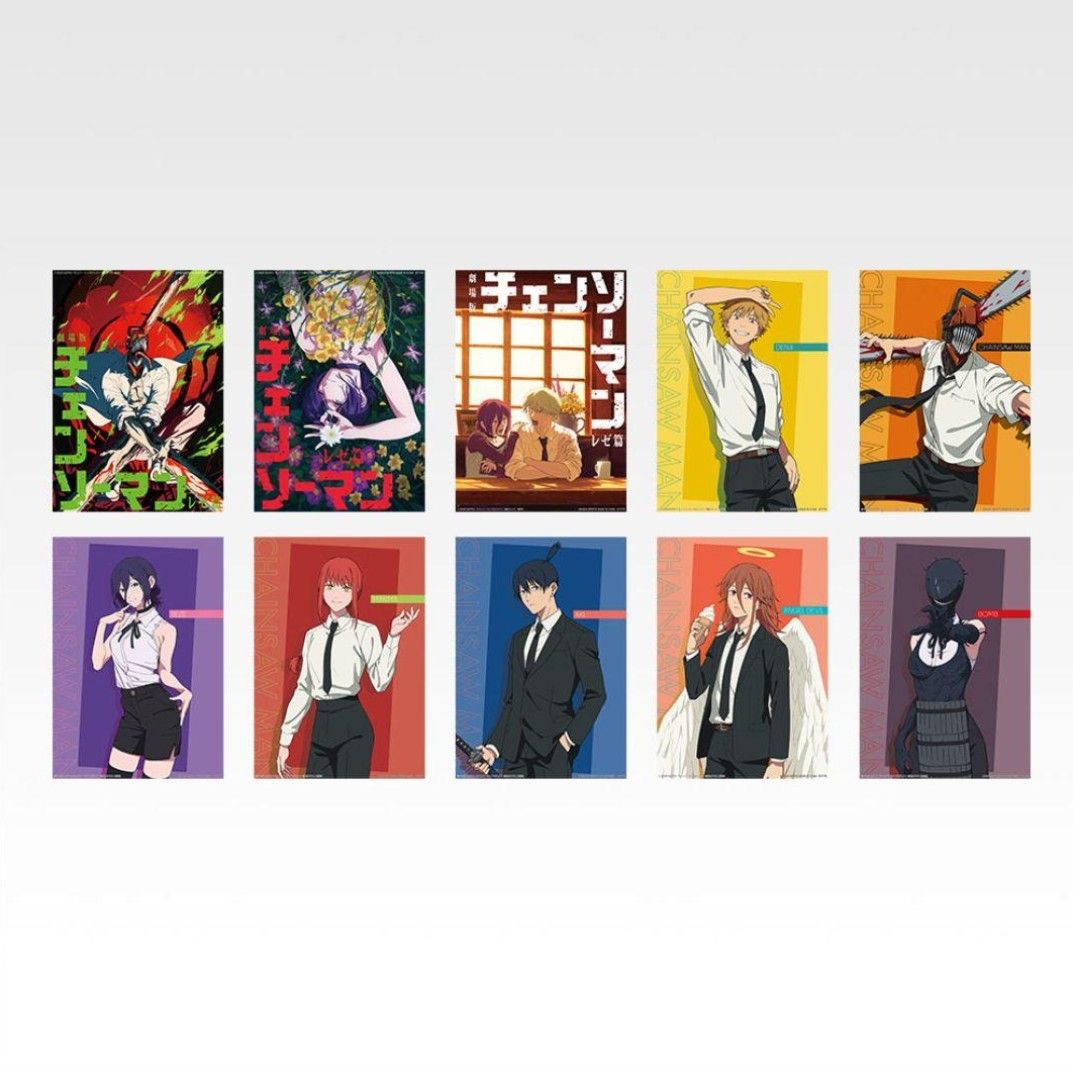 一番くじ 劇場版 チェンソーマン レゼ篇 H賞 クリアポスター 全10種