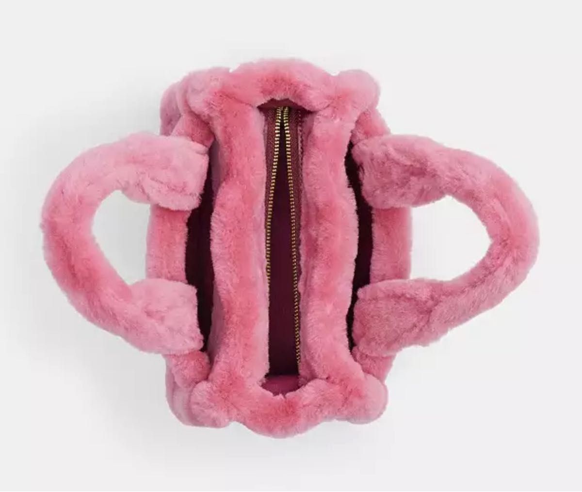 新品未使用】コーチ カーゴ トートバッグ20 シアリング 2WAYファー