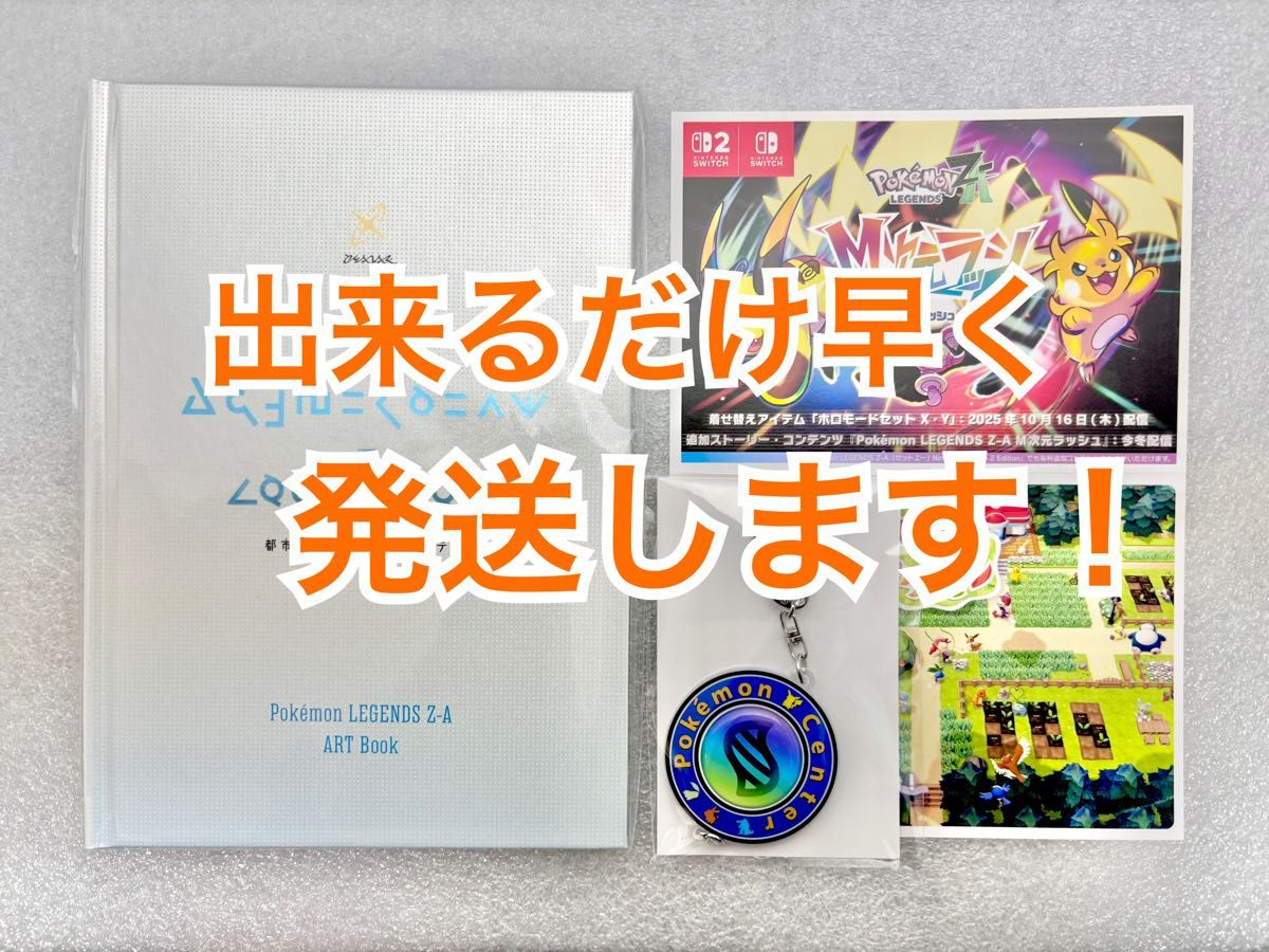 ポケモン ZA ポケモンセンター 特典 オリジナルアートブック