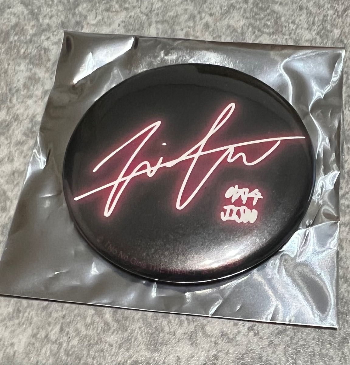 No No Girls THE FINAL 缶バッジ koko ノノガ JISOO ジス 手書きサイン