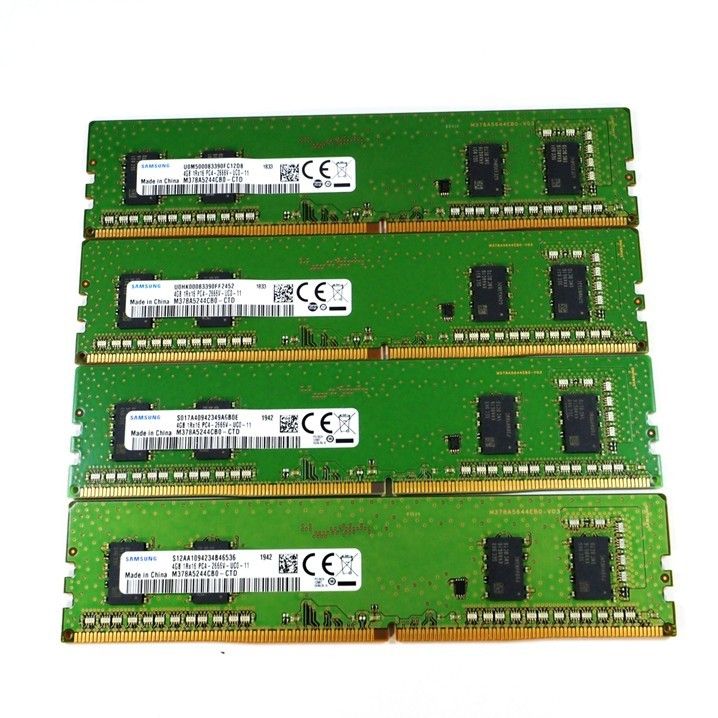 デスクトップ用】DDR4 2666 16GB (4GB 4枚）skhynix 動作確認済 251004