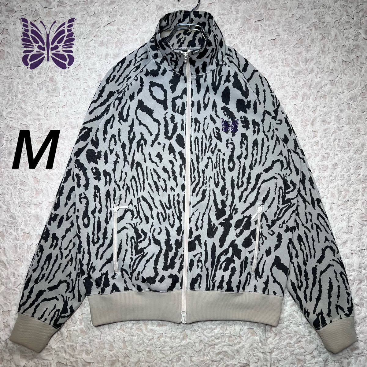 Needles ニードルス トラックジャケット レオパード 総柄 ヒョウ柄