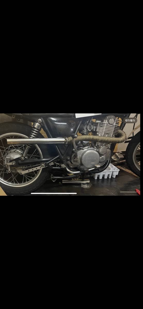 sr400 sr500 アップマフラー s dタイプワンオフ 1jr vmチョッパー
