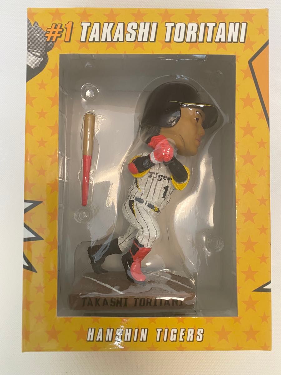 阪神タイガース 鳥谷敬 ボブルヘッド人形 #1 TAKASHI TORITANI 未開封