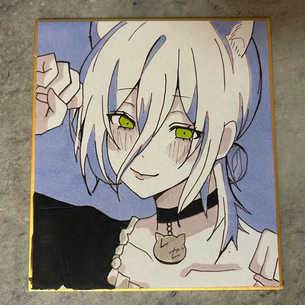 チェンソーマン レゼ 手描きイラスト 色紙｜Yahoo!フリマ（旧PayPay