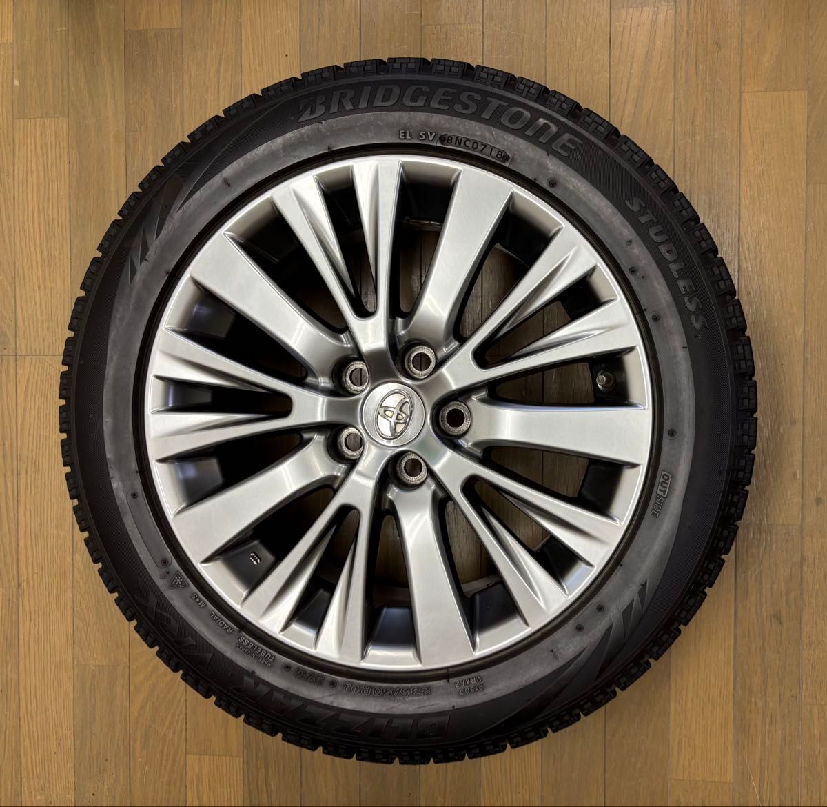 アルファード ヴェルファイア 20系 純正ハイグロス18インチホイール