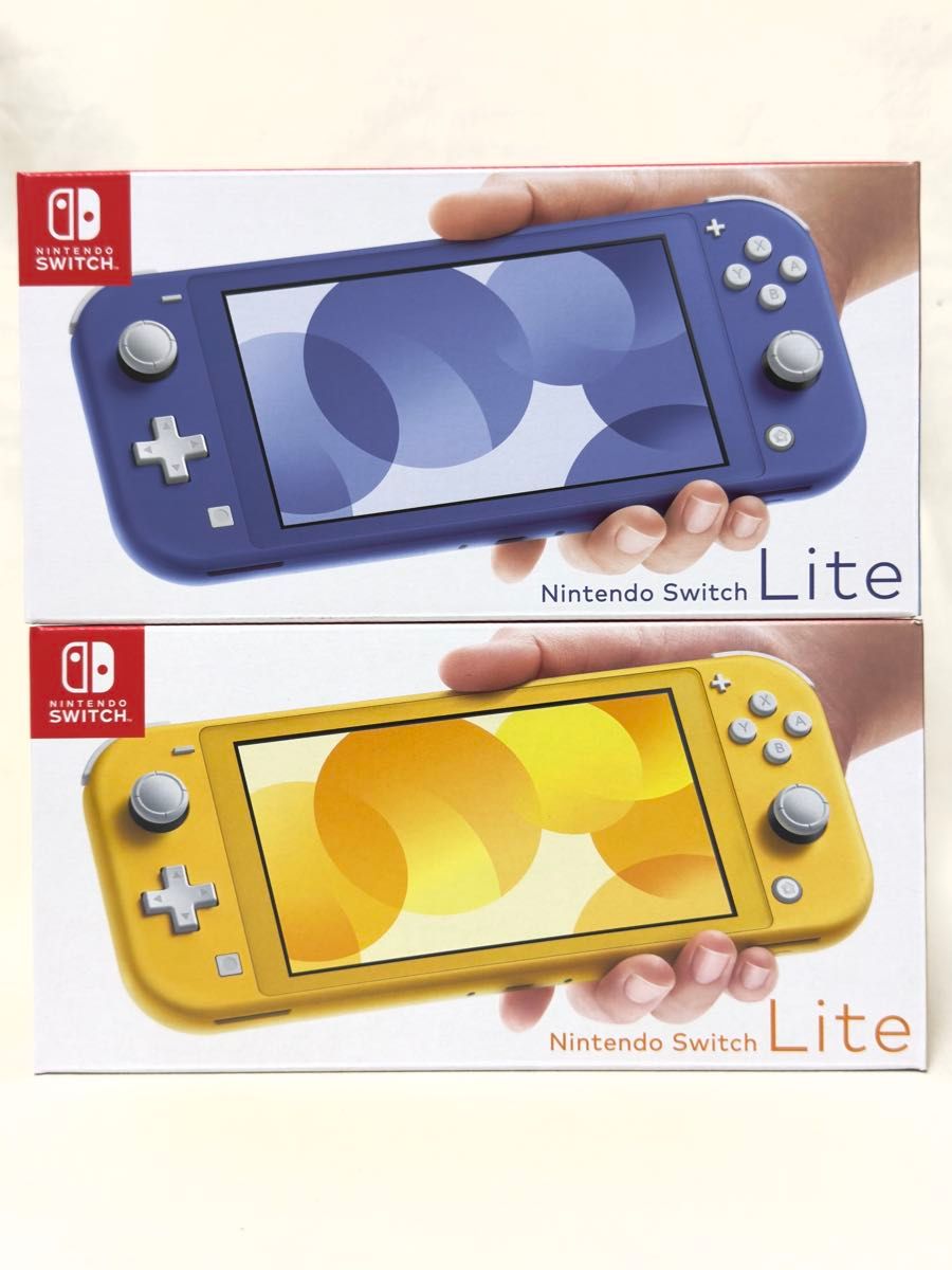 新品未開封 任天堂 スイッチ ライト Switch Lite 本体 ブルー イエロー