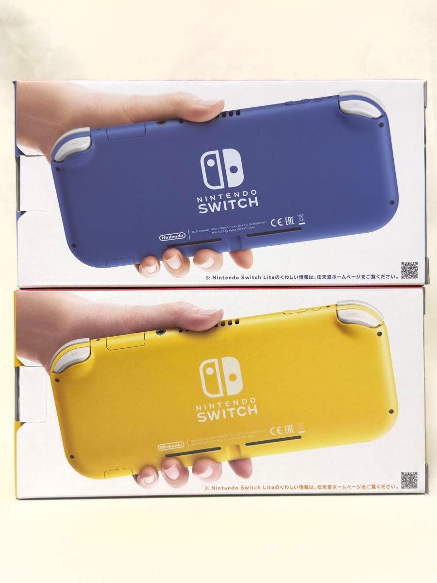 新品未開封 任天堂 スイッチ ライト Switch Lite 本体 ブルー イエロー