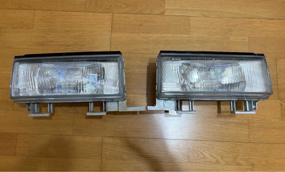 日産 純正 Y30 セドリック 後期 ヘッドライト 左右セット 奥目ライト