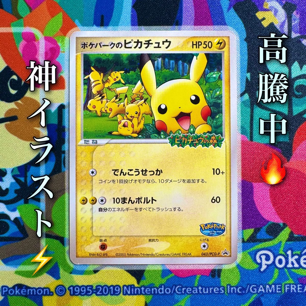 ポケモンカード ポケパークのピカチュウ プロモ PCG-P ポケパーク