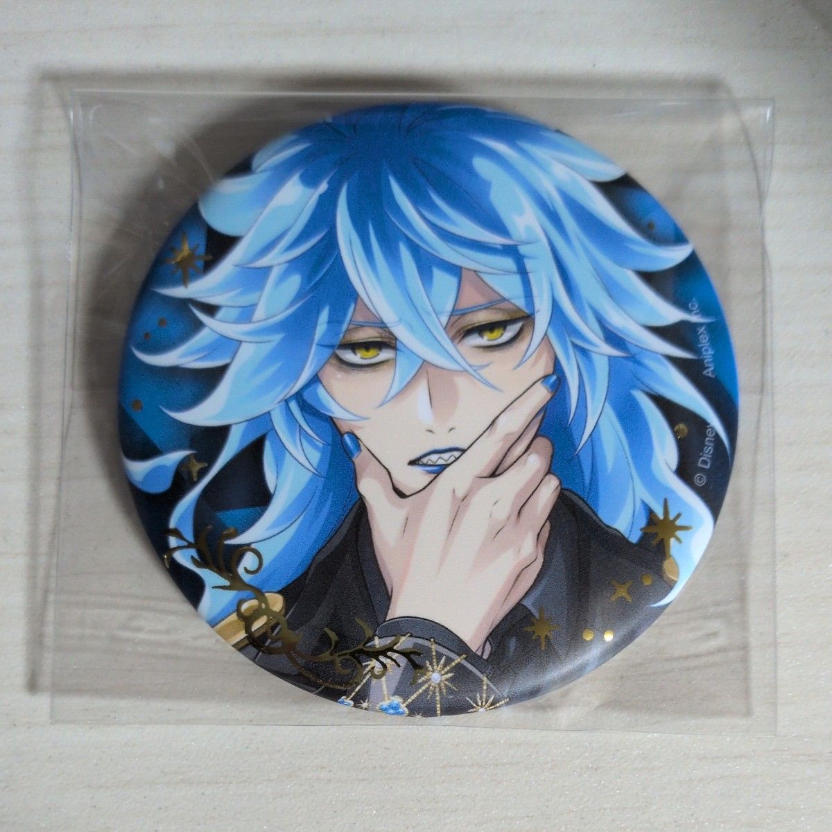 アズール ツイステ 缶バッジ ブレイジングジュエル ツイステ 5周年