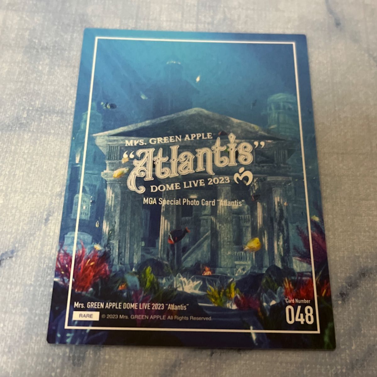 Mrs GREEN APPLE Atlantis アトランティス レア カード ミセスグリーン