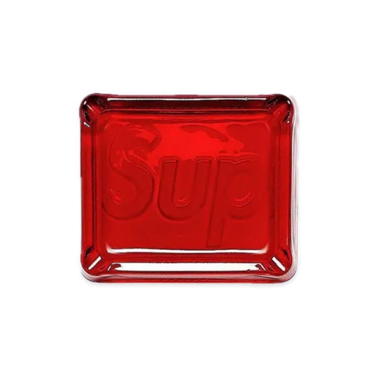 新品/2020SS】Supreme Debossed Glass Ashtray Red シュプリーム