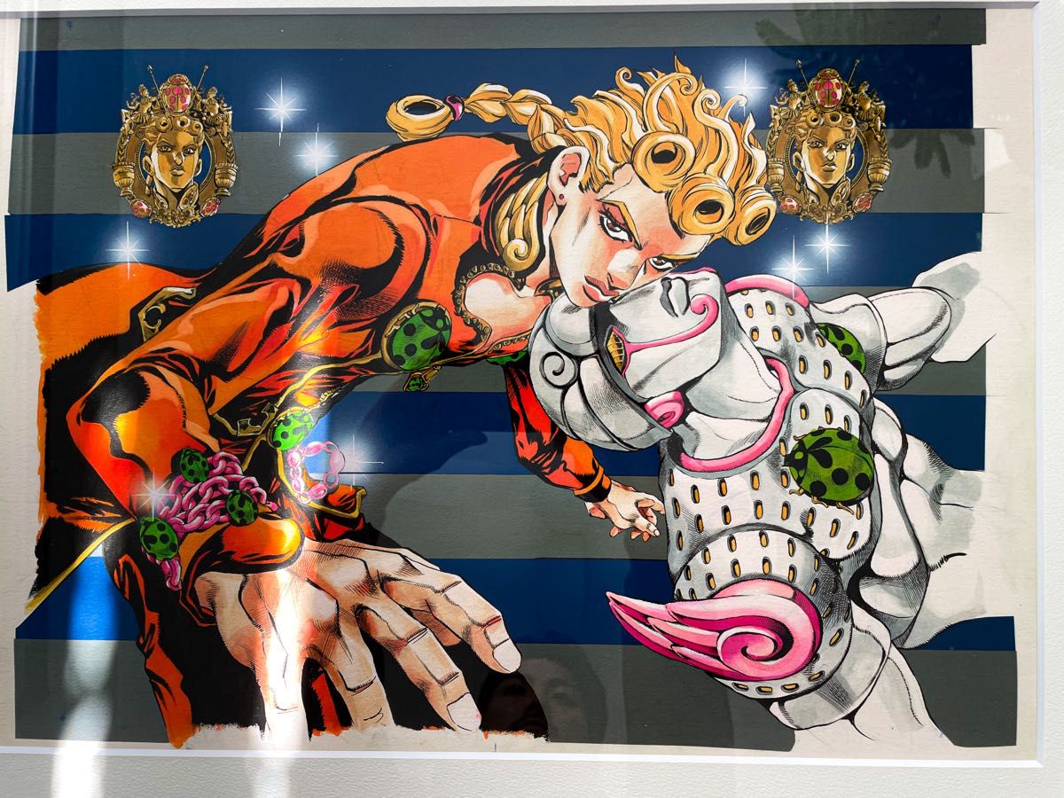 新品未開封 JOJO展 高級複製原画 黄金の風 荒木飛呂彦原画展 ジョジョ