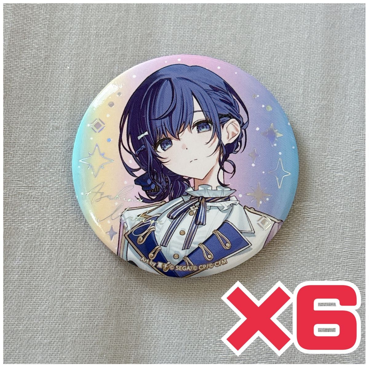 プロセカ 朝比奈まふゆ 缶バッジ こぎみゅん 朝比奈まふゆ サンリオ 缶