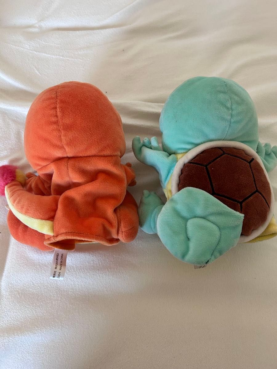 希少】ポケモンセンター パクパクパペット ヒトカゲ ゼニガメ