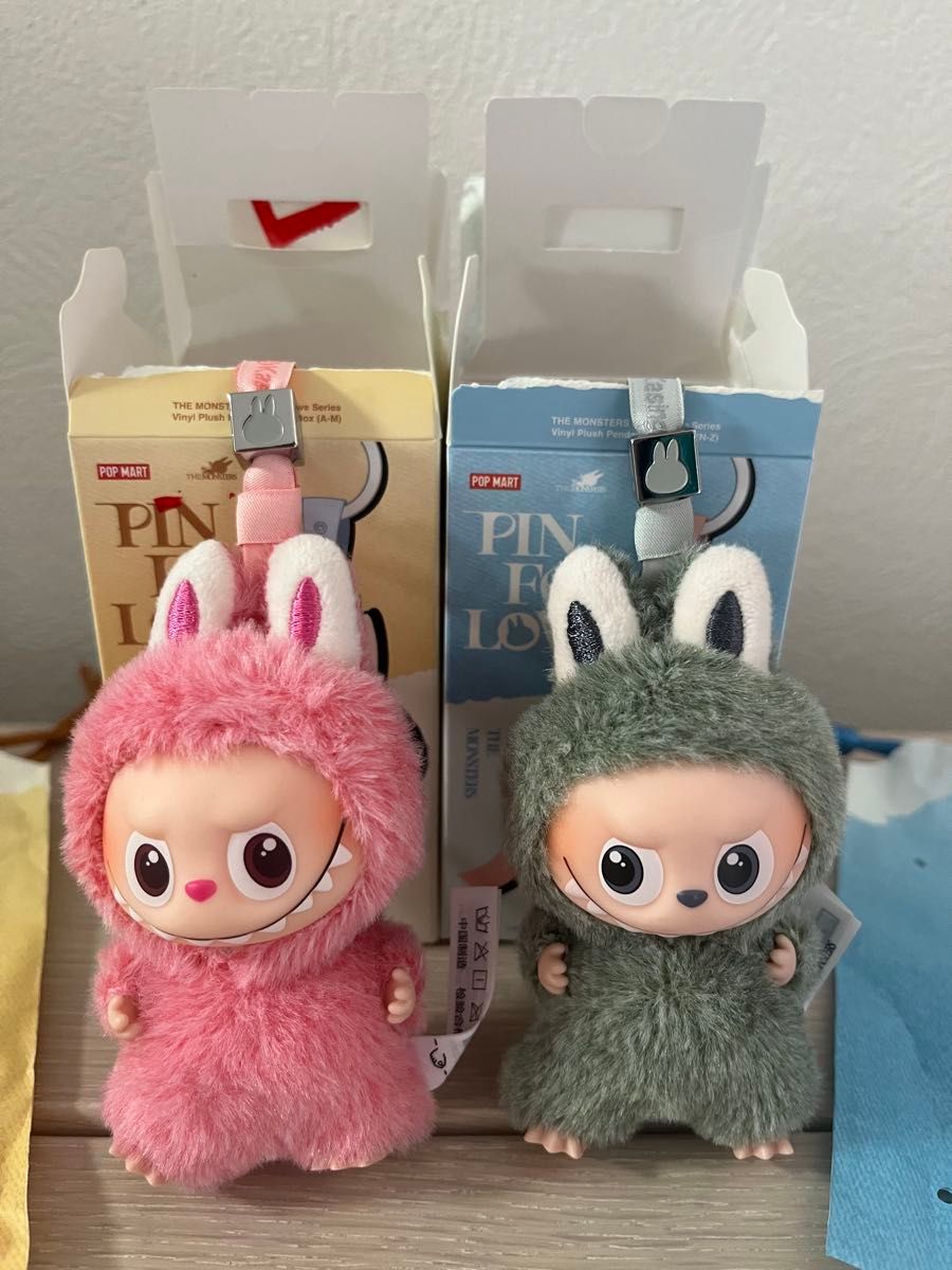 国内正規品】THE MONSTERS PIN FOR LOVE LABUBU イニシャル ラブブ