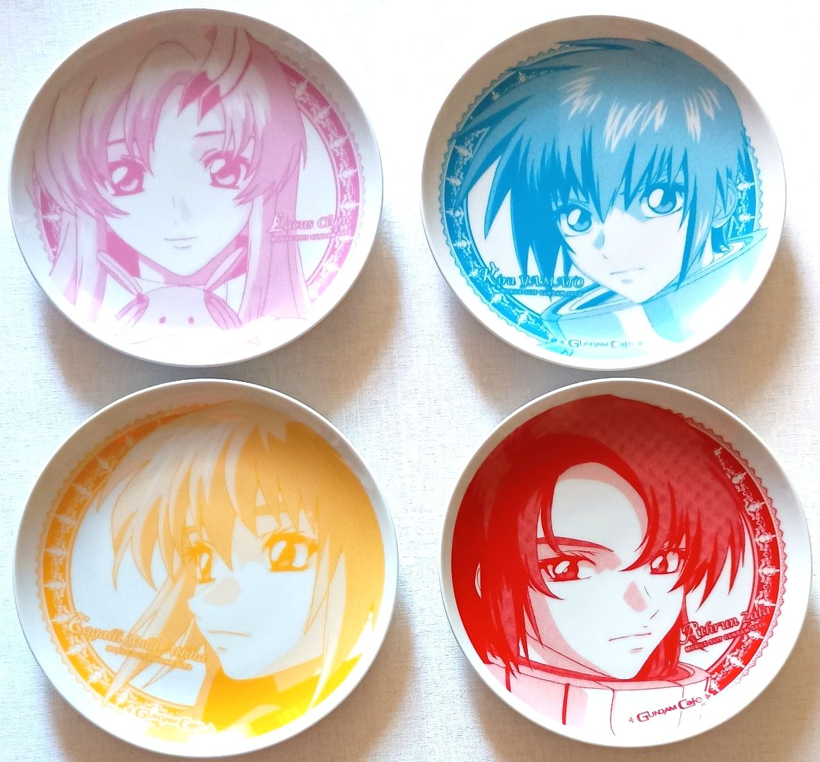 ガンダムカフェ テーブルウェア プレート ガンダムSEED キラ アスラン