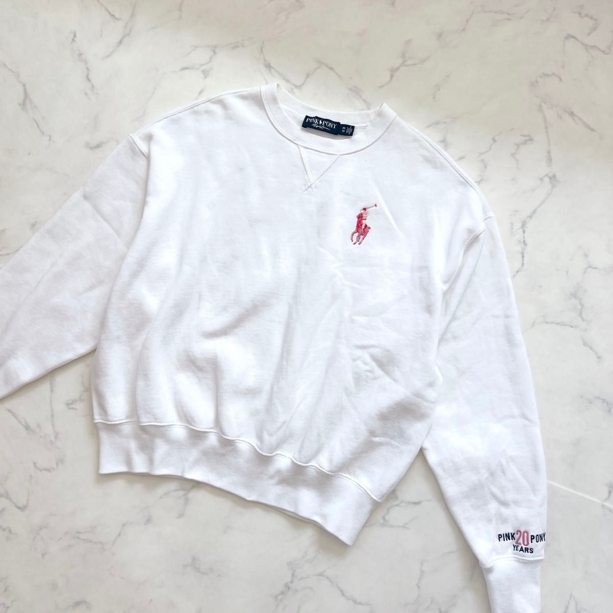 希少 ラルフローレン PINK PONY ピンクポニー 20周年記念 スウェット
