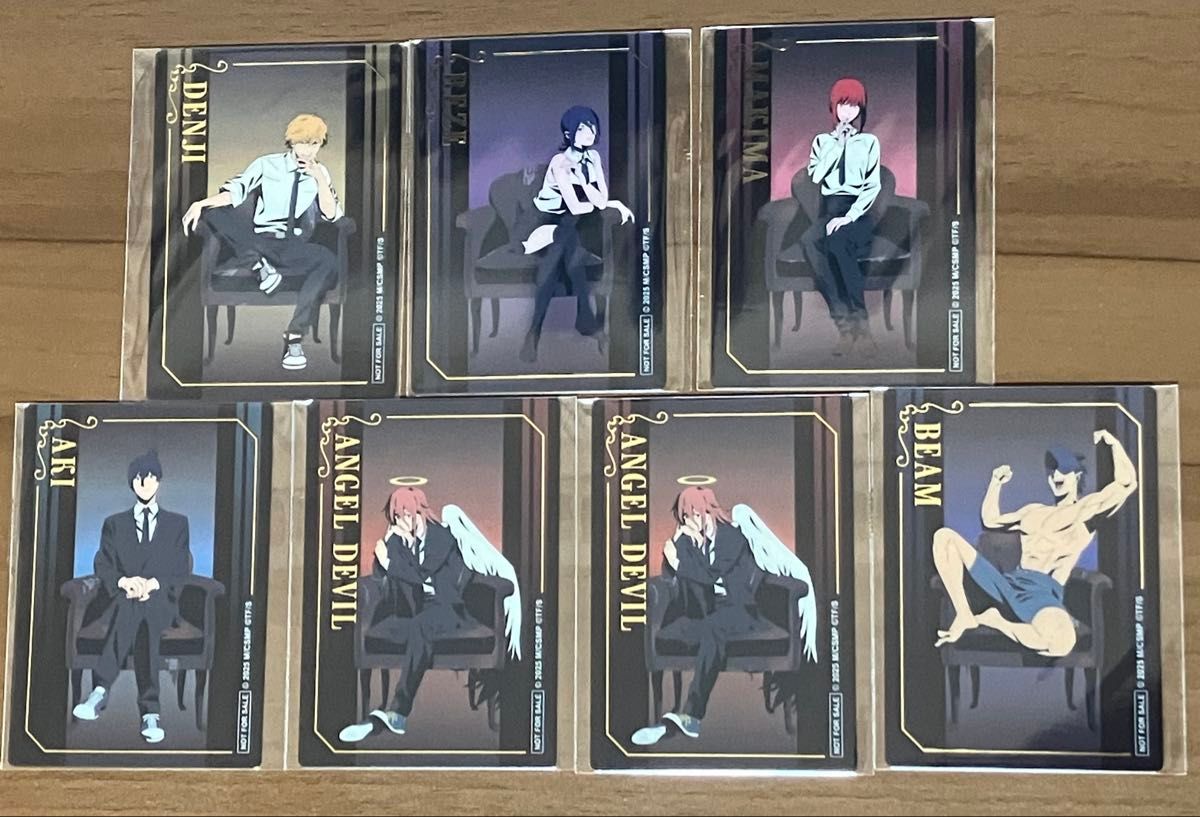 チェンソーマン レゼ編 チェンソーマンプラザ 特典 クリアカード 7枚