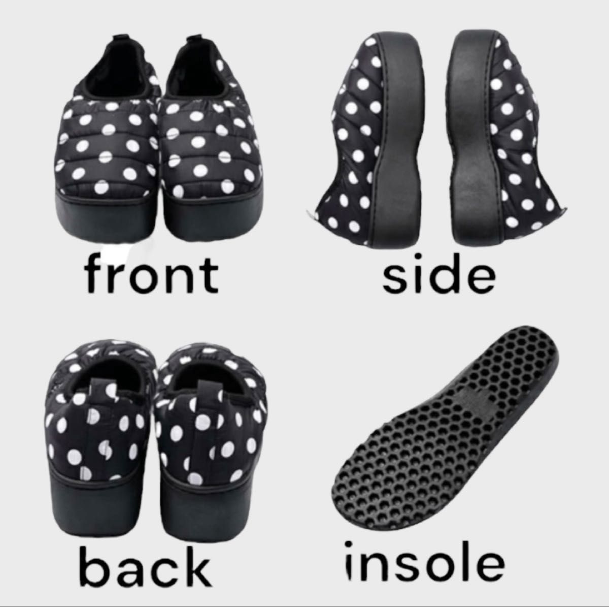 新品未試着最新 SUBU VAMP PLATFORM DOT 厚底 ドット 2025 サイズ0