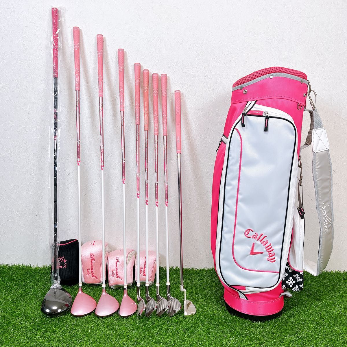 美品】希少 レディースレフティ ワールドイーグル×ピンクラッシュ