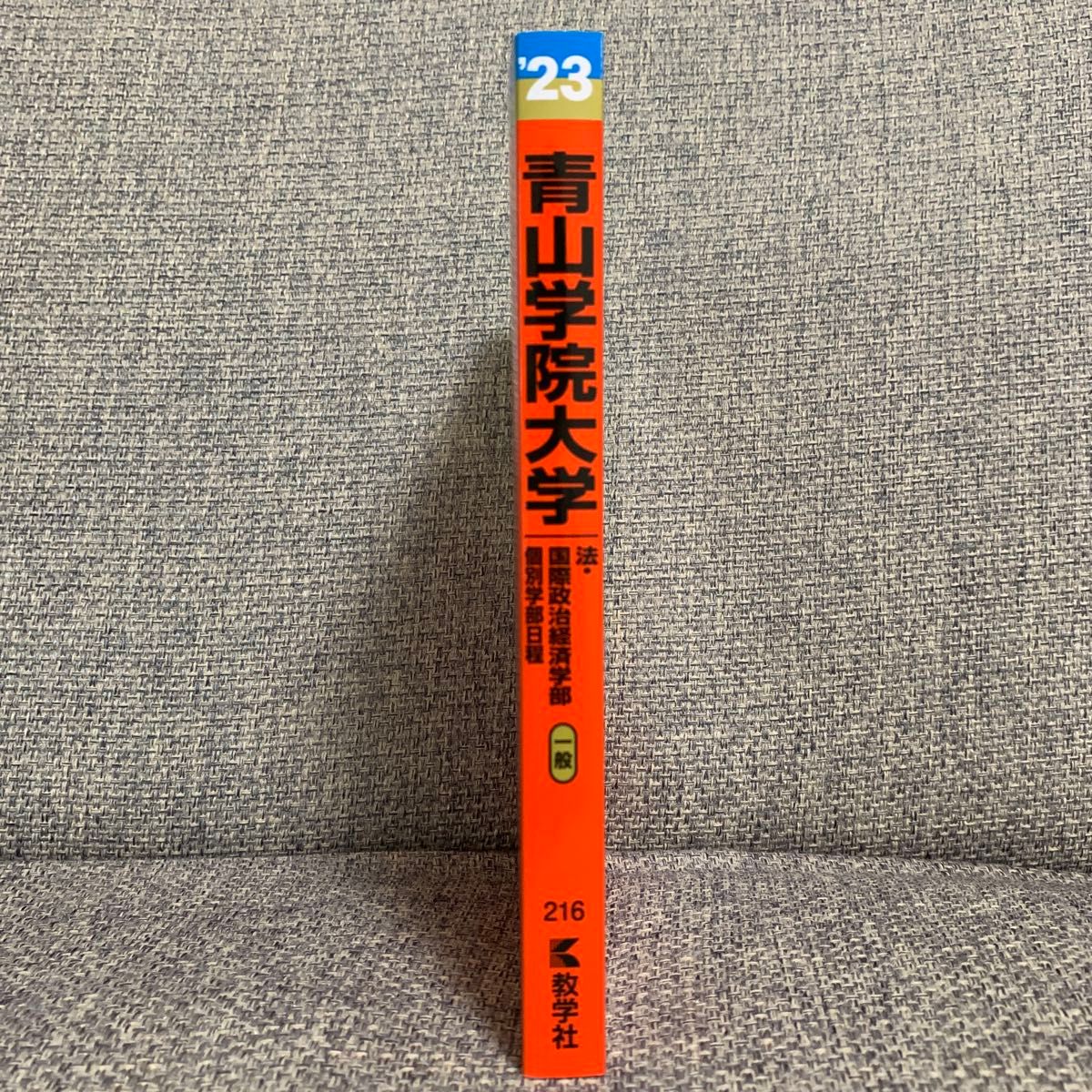 青山学院大学 法学部 国際政治経済学部 2023 大学入試シリーズ 216