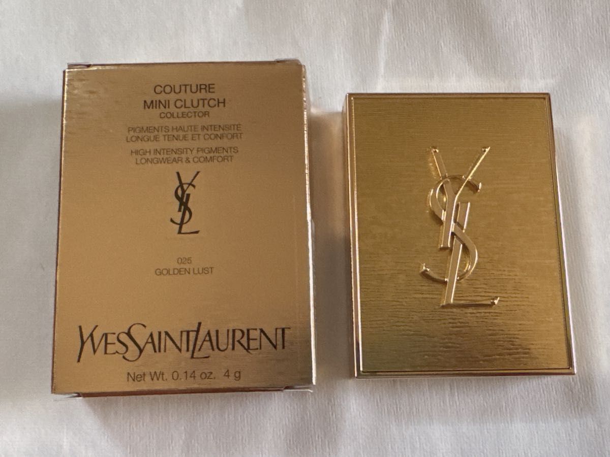 YSL クチュールミニクラッチ 025 ゴールデンラスト イヴサンローラン