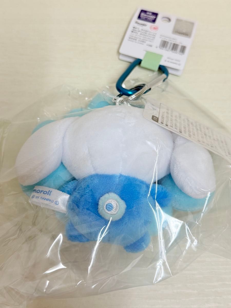 ミャクミャク サンリオ シナモロール なりきり カラビナ付きマスコット