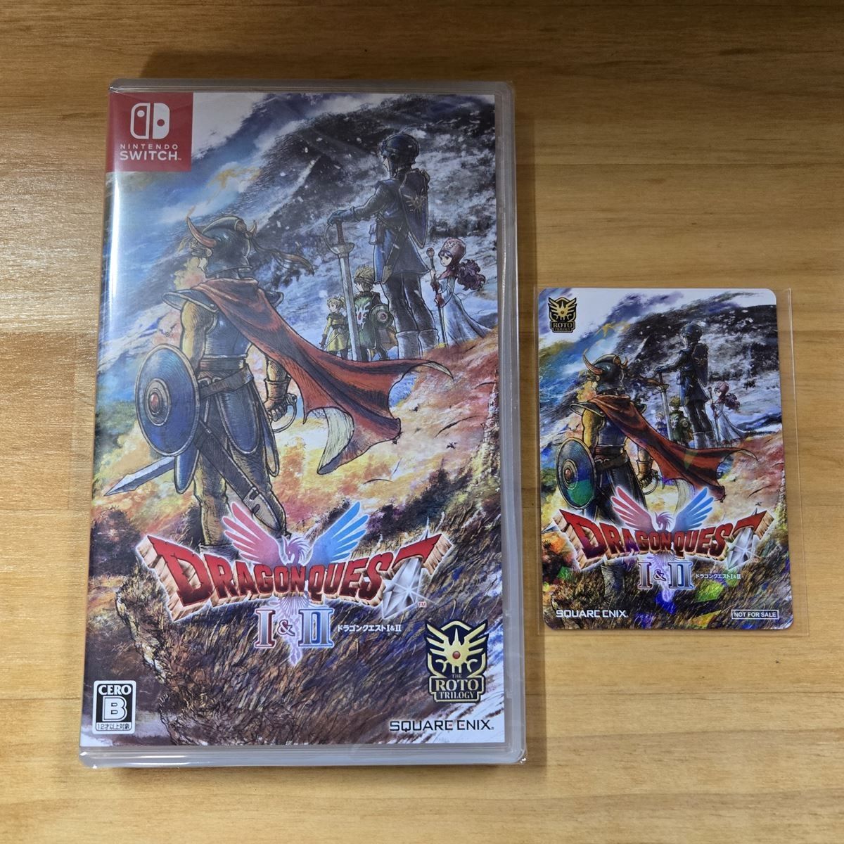 イオン特典カード付・新品・Switch1] ドラゴンクエストI＆II（ドラクエ