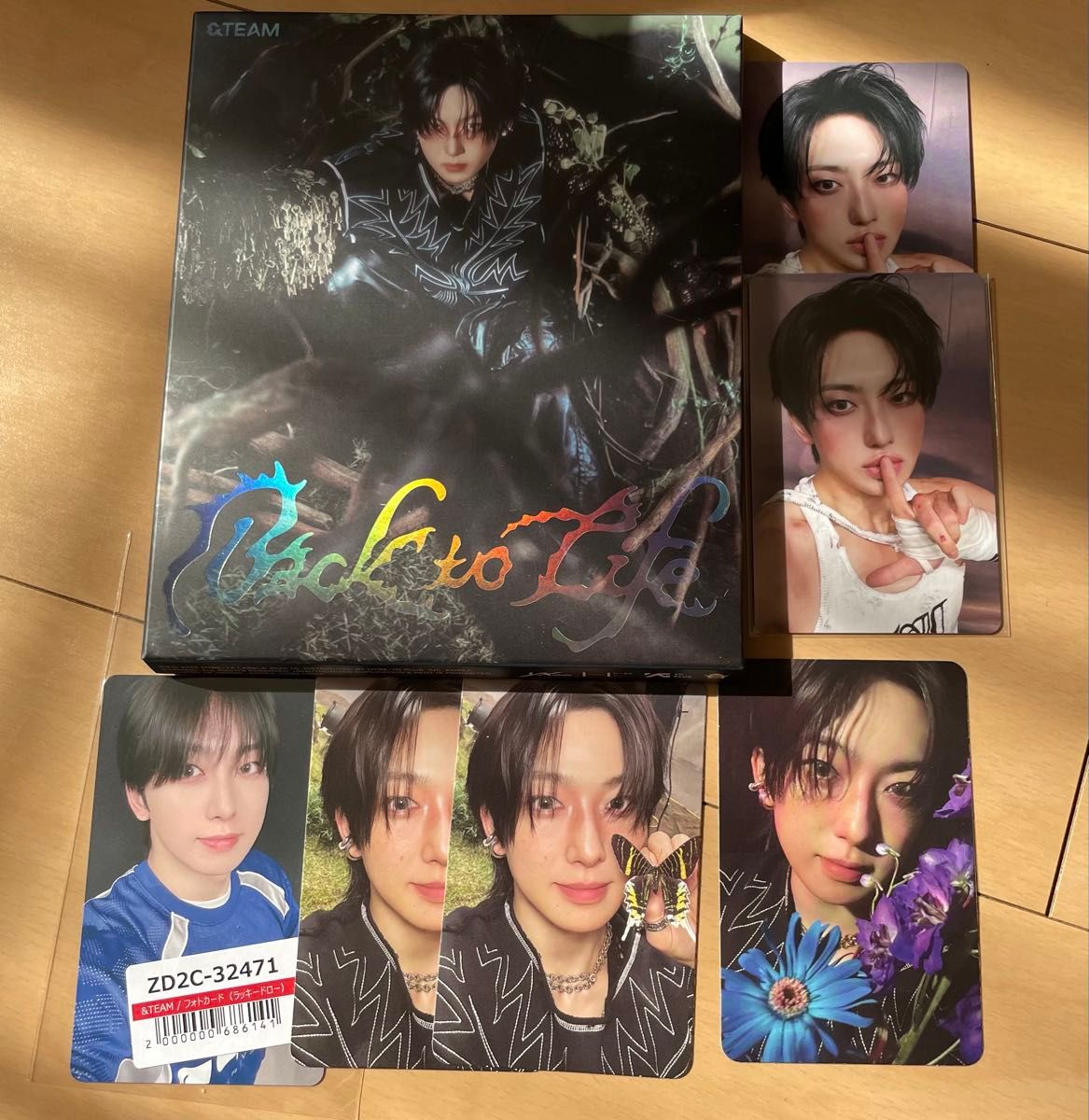 &TEAM Back to life ソロ盤 トレカセット フウマ FUMA｜Yahoo!フリマ