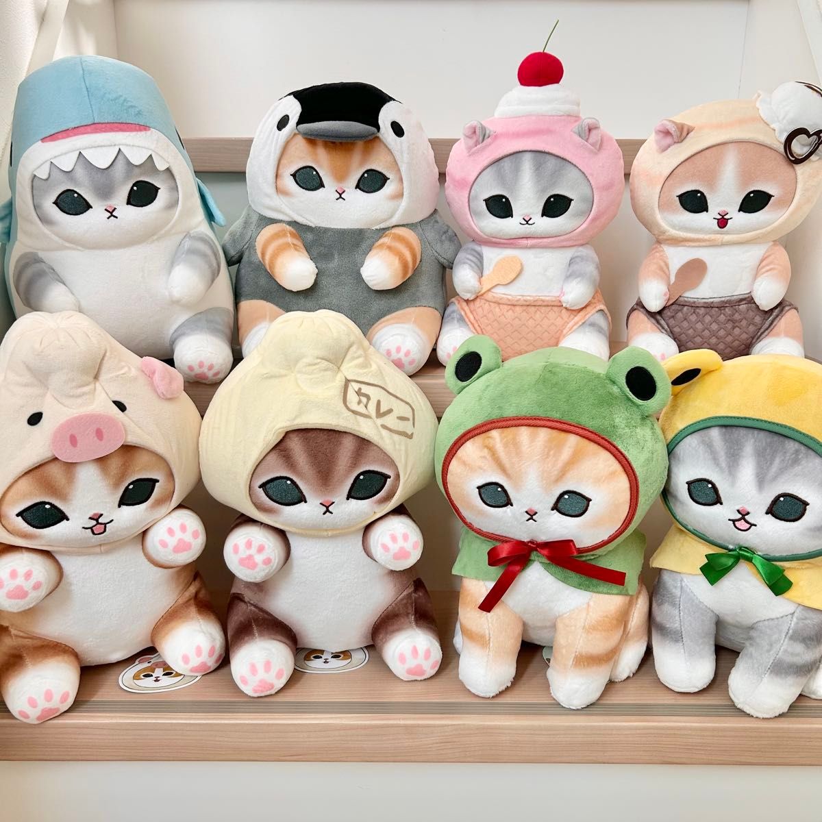 mofusand モフサンド ぬいぐるみ まとめ売り 8点セット BIGぬいぐるみ