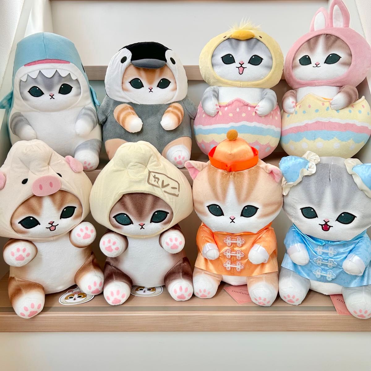 mofusand モフサンド ぬいぐるみ 8点セット プライズ アミューズメント