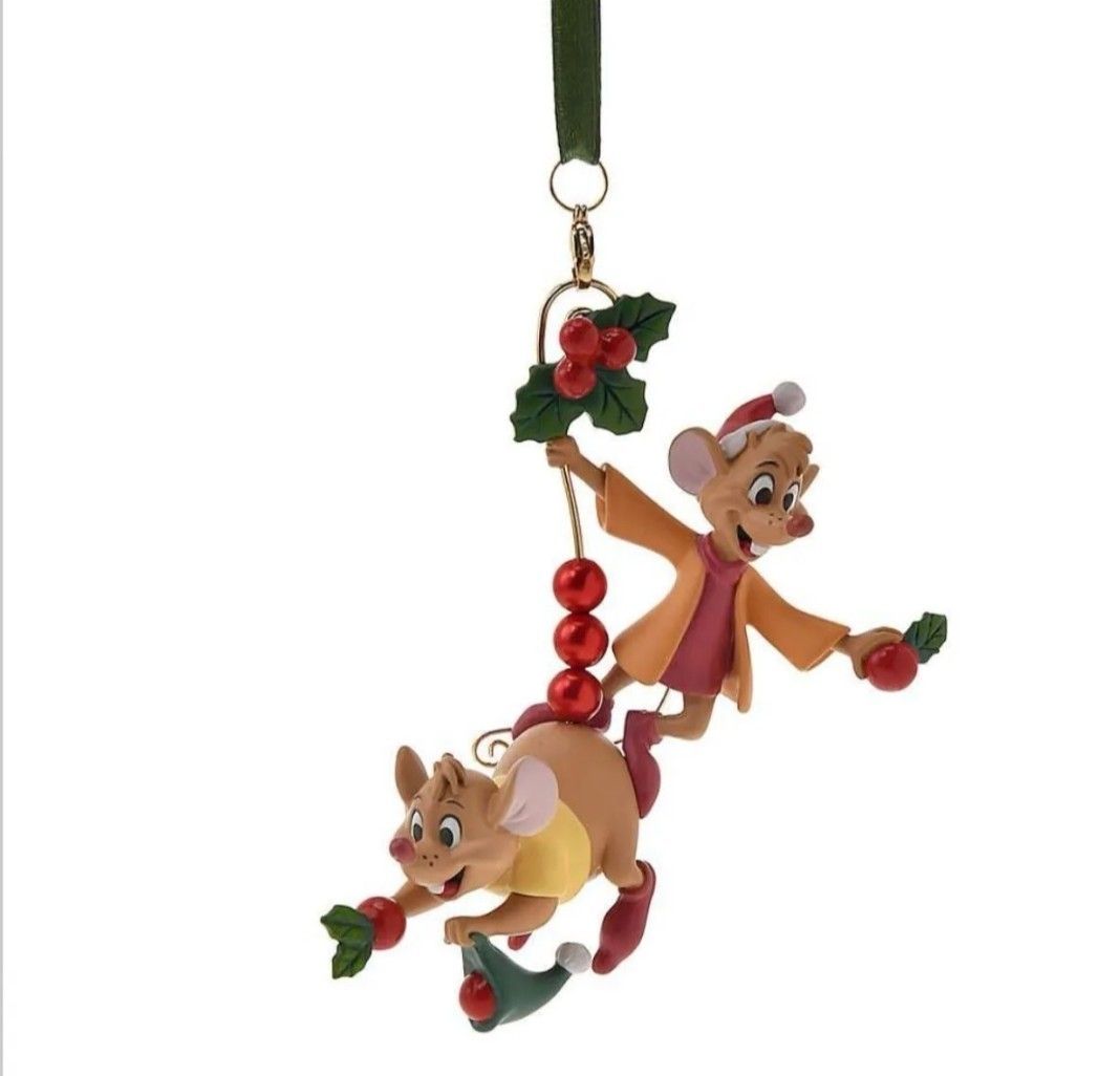 ディズニー シンデレラ ジャック ガス オーナメント クリスマス