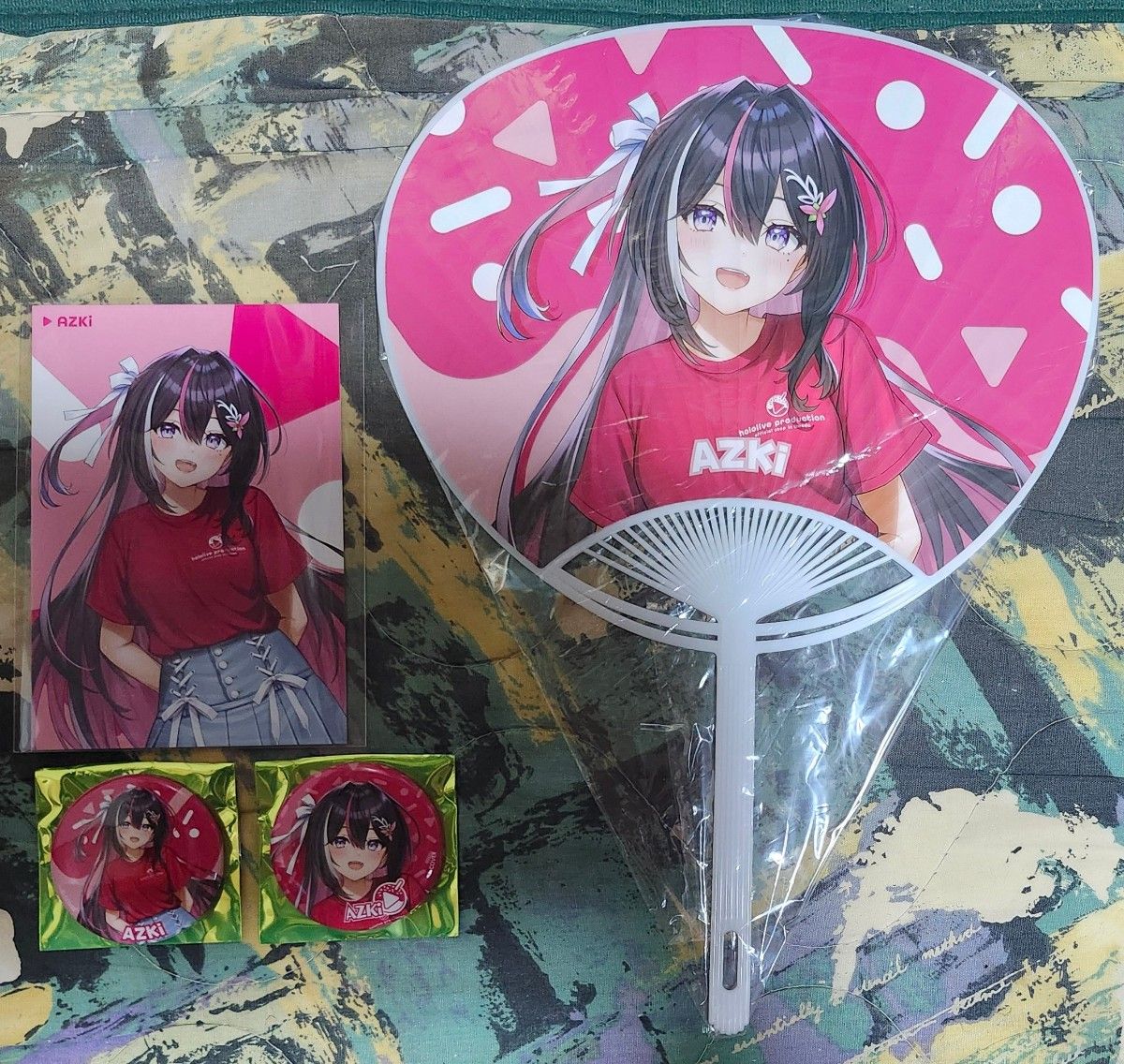 ホロライブ公式ショップ第2弾大阪梅田店限定 AZKi 缶バッジ全2個