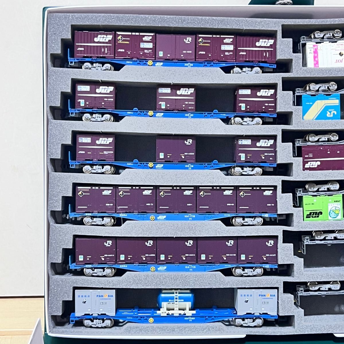 Nゲージ kato & tomix & 朗堂 コンテナ貨車 - 12両 30・20・12ft