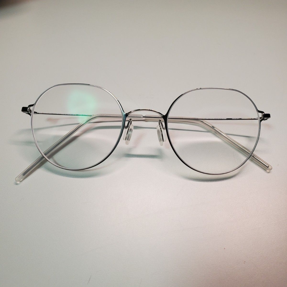 美品 保証書有り jins ジンズ Airframe Ultra Light Titanium UTN-25S