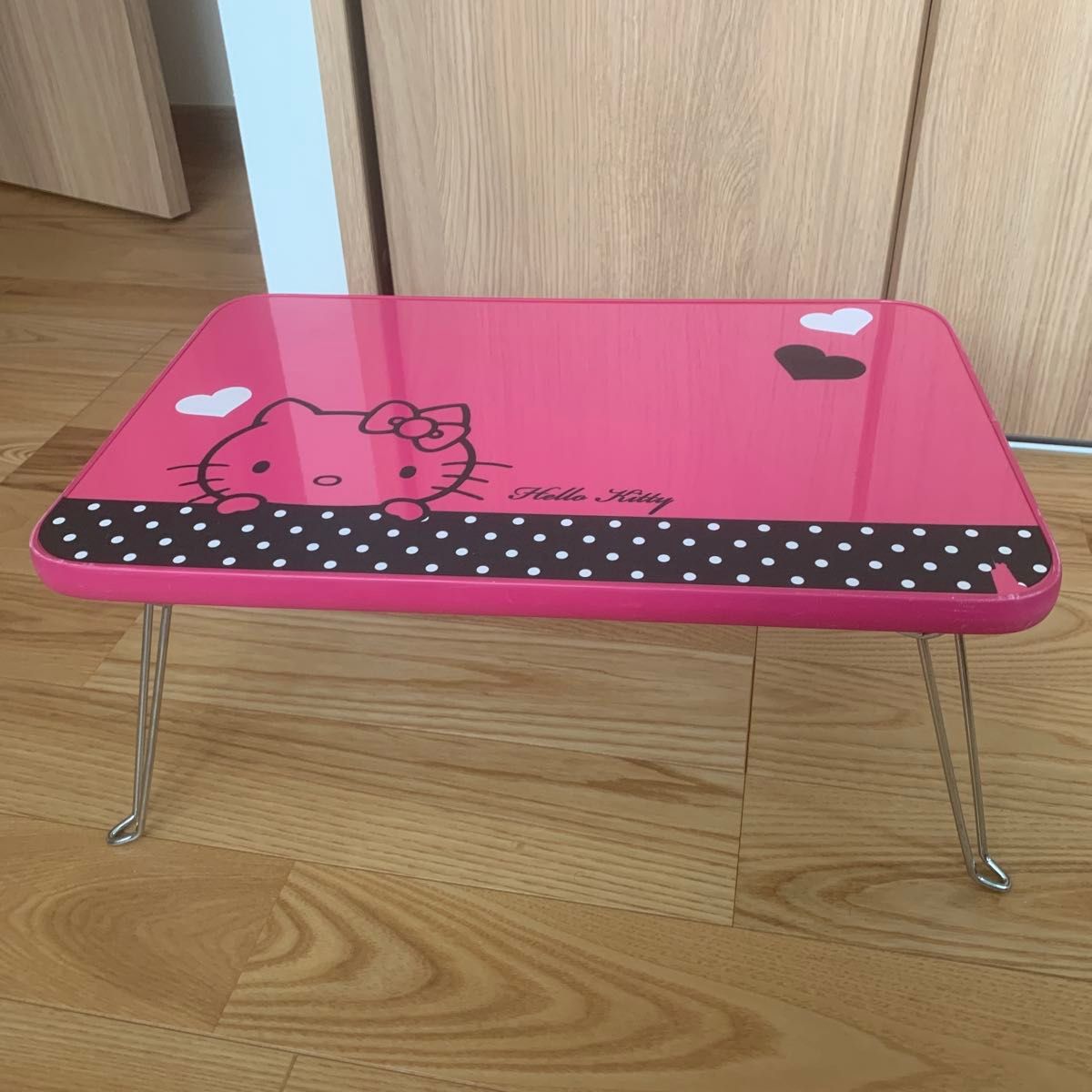 サンリオ ハローキティ 折りたたみテーブル 机 レトロ キティちゃん