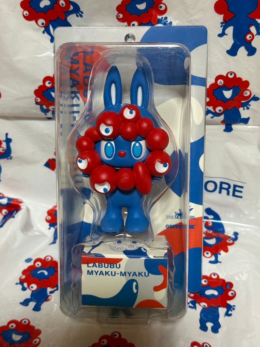 LABUBU MYAKU-MYAKU ラブブ ミャクミャク フィギュア ブルー レッド
