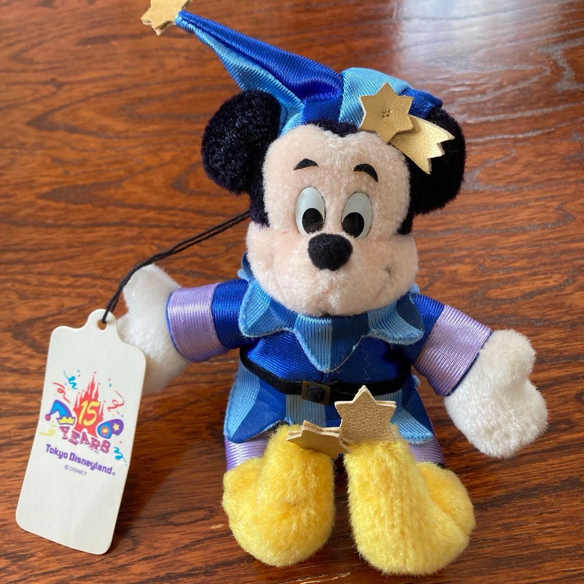 東京ディズニー 8周年限定 ミッキー ぬいぐるみバッジ レア 東京