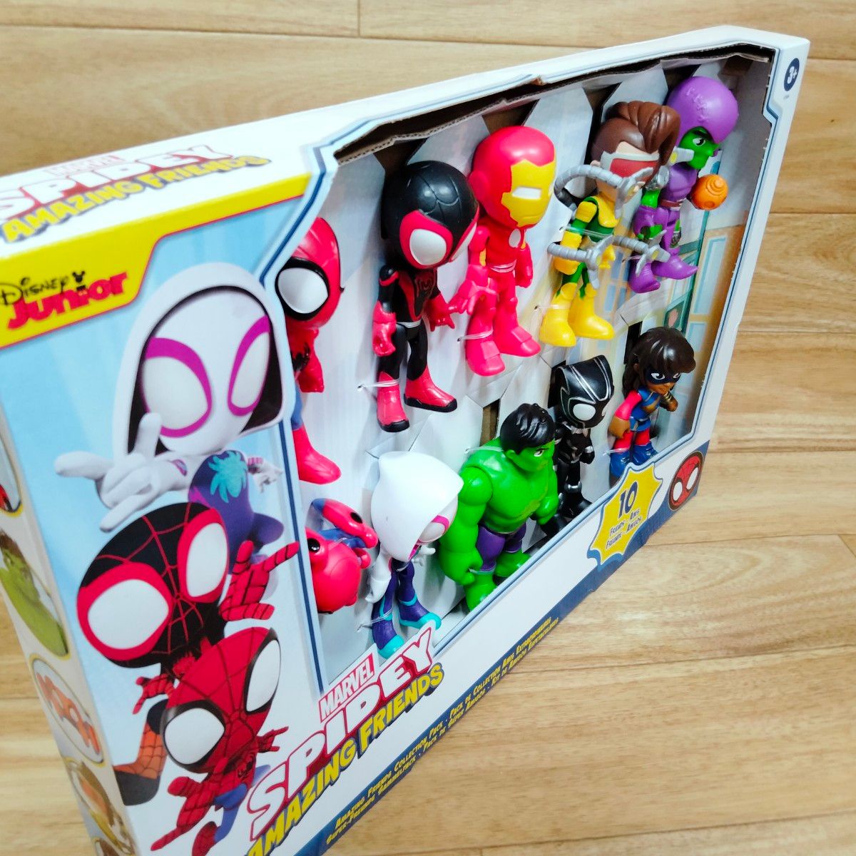 スパイディとすごいなかまたち フィギュアセット 10体 アメイジング